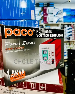1.5kva Paco Automatic Voltage Regulator / Stabilizer (1500watts)