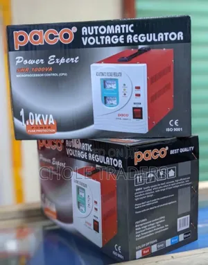 1kva Paco Automatic Voltage Regulator / Stabilizer (1000watts)