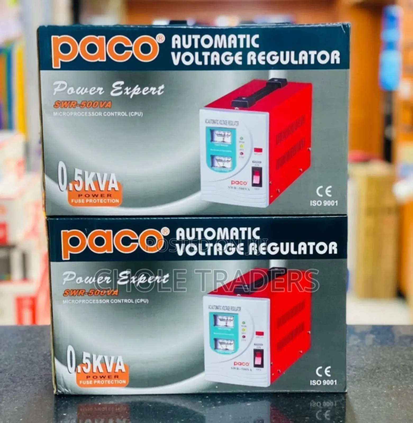 5va Paco Automatic Voltage Regulator / Stabilizer (500watts)