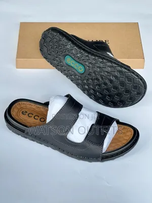 Ecco Brand New Men's Leather Sandals or Open Shoes Officially Smart