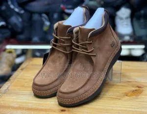 Caterpillar Brand Men's Leather Boots or Original Materials Shoes
