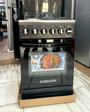 Globalstar Cooker 50x50 Black 3 Gas + 1 Electric Plate