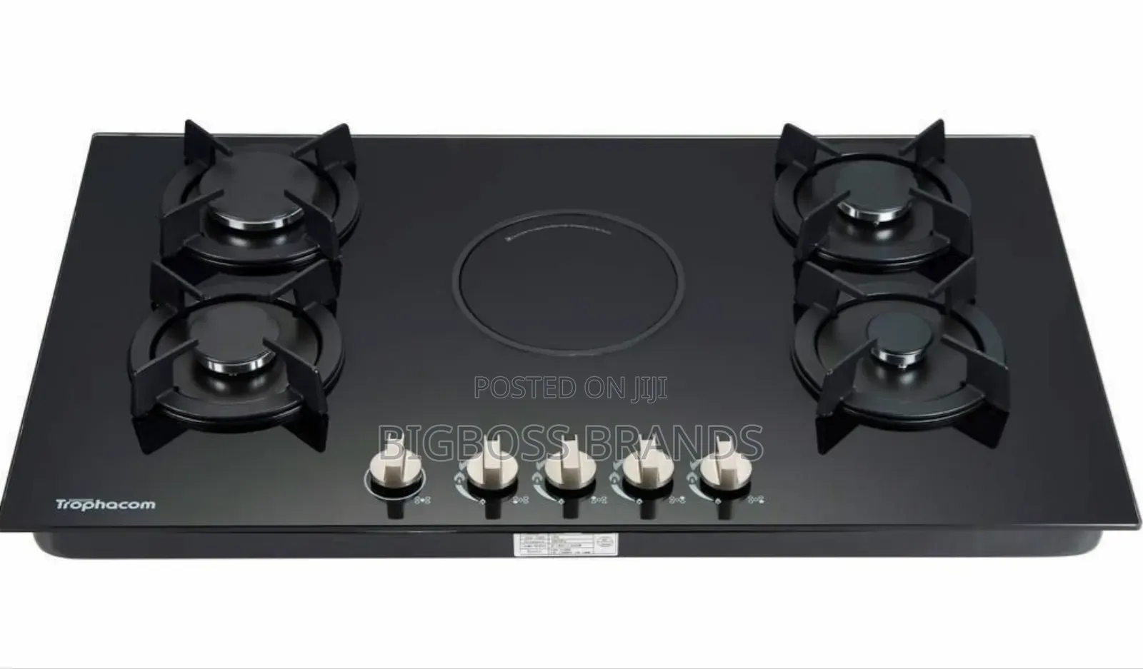 Trophacom 5 Plates Cooker (4gas, 1 Electric)