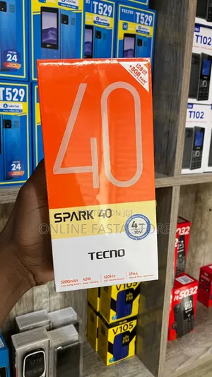 New Tecno Spark 40 128 GB Black