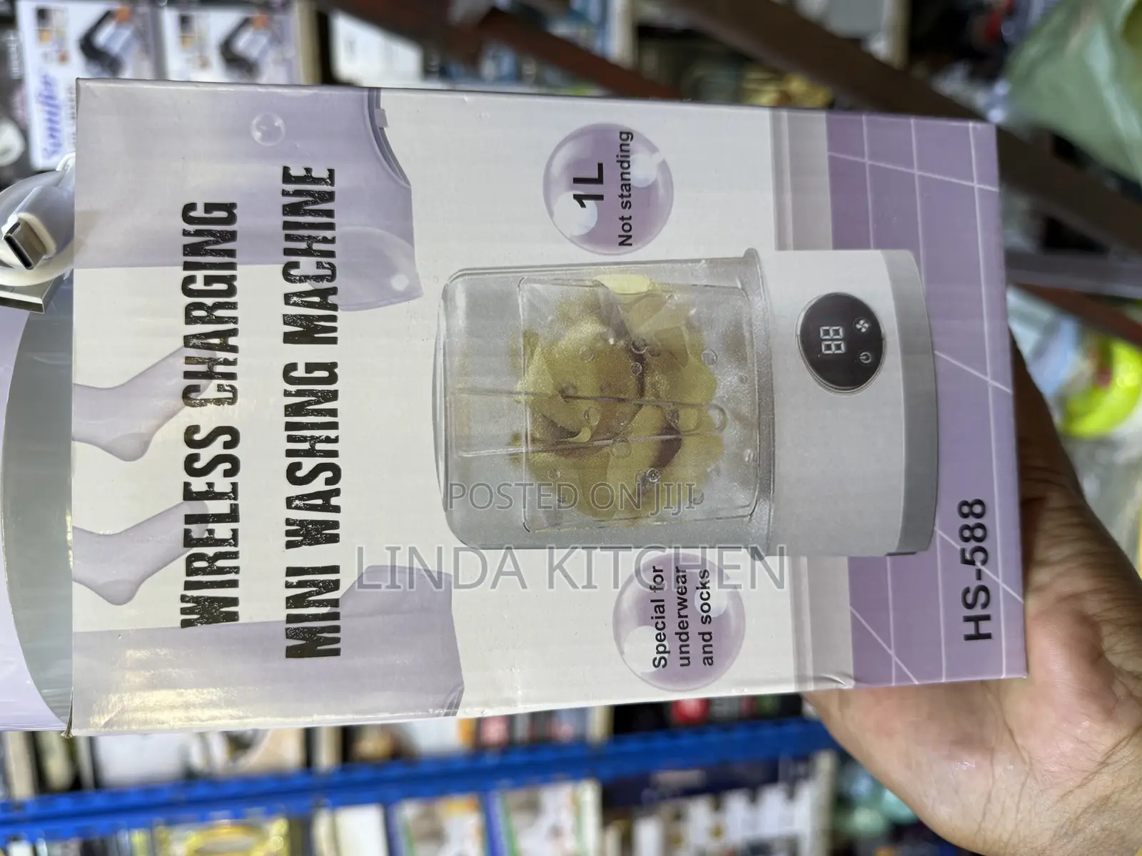 Wireless Charging Mini Washing Machine 1lts