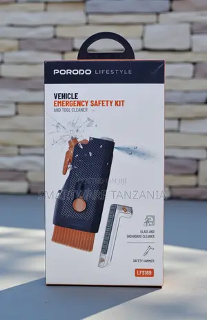 Porodo Lifestyle Lfs169 Vehicle Emergency Safety Kit Cleaner