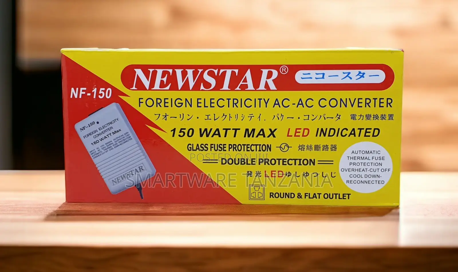 Newstar Nf-150 Ac-Ac Voltage Converter 150w Led Double Guard