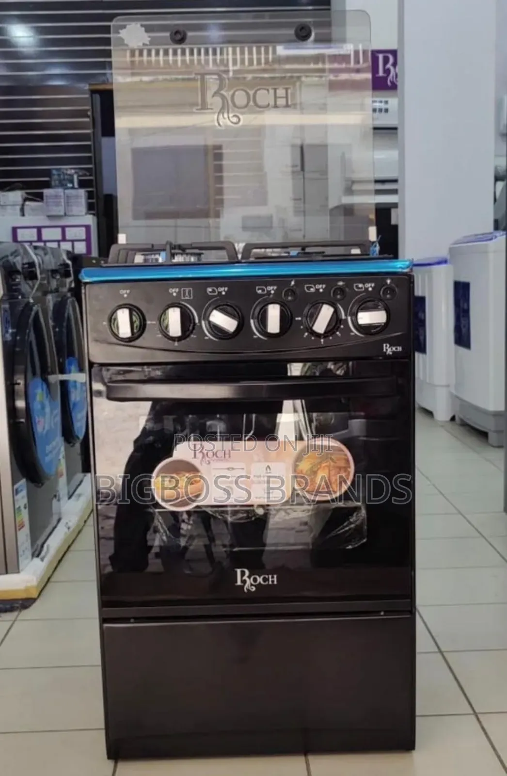 Roch Cooker 50/50 Cm Umeme 1 Gas 3
