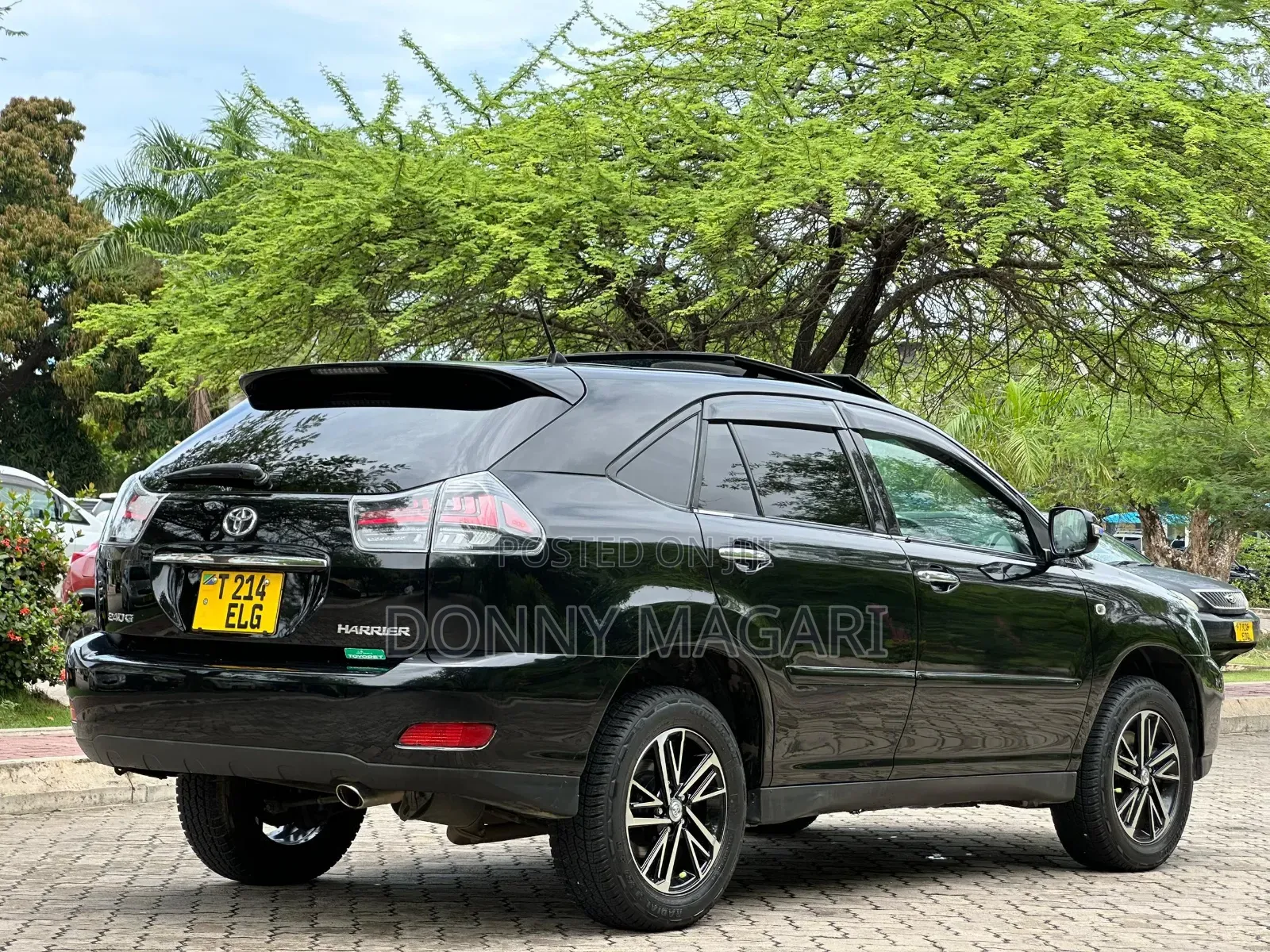 Toyota Harrier 2008 Black