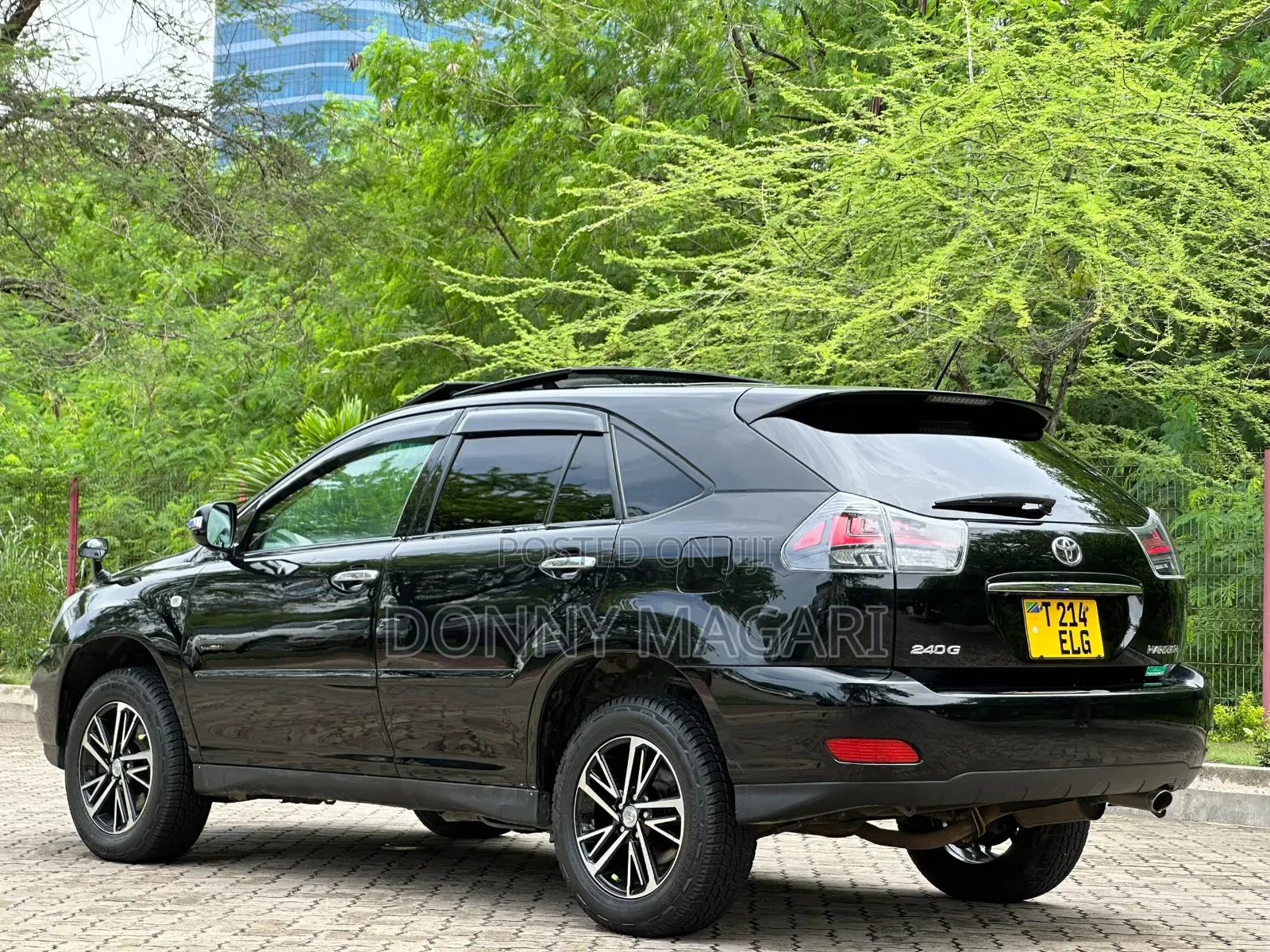 Toyota Harrier 2008 Black