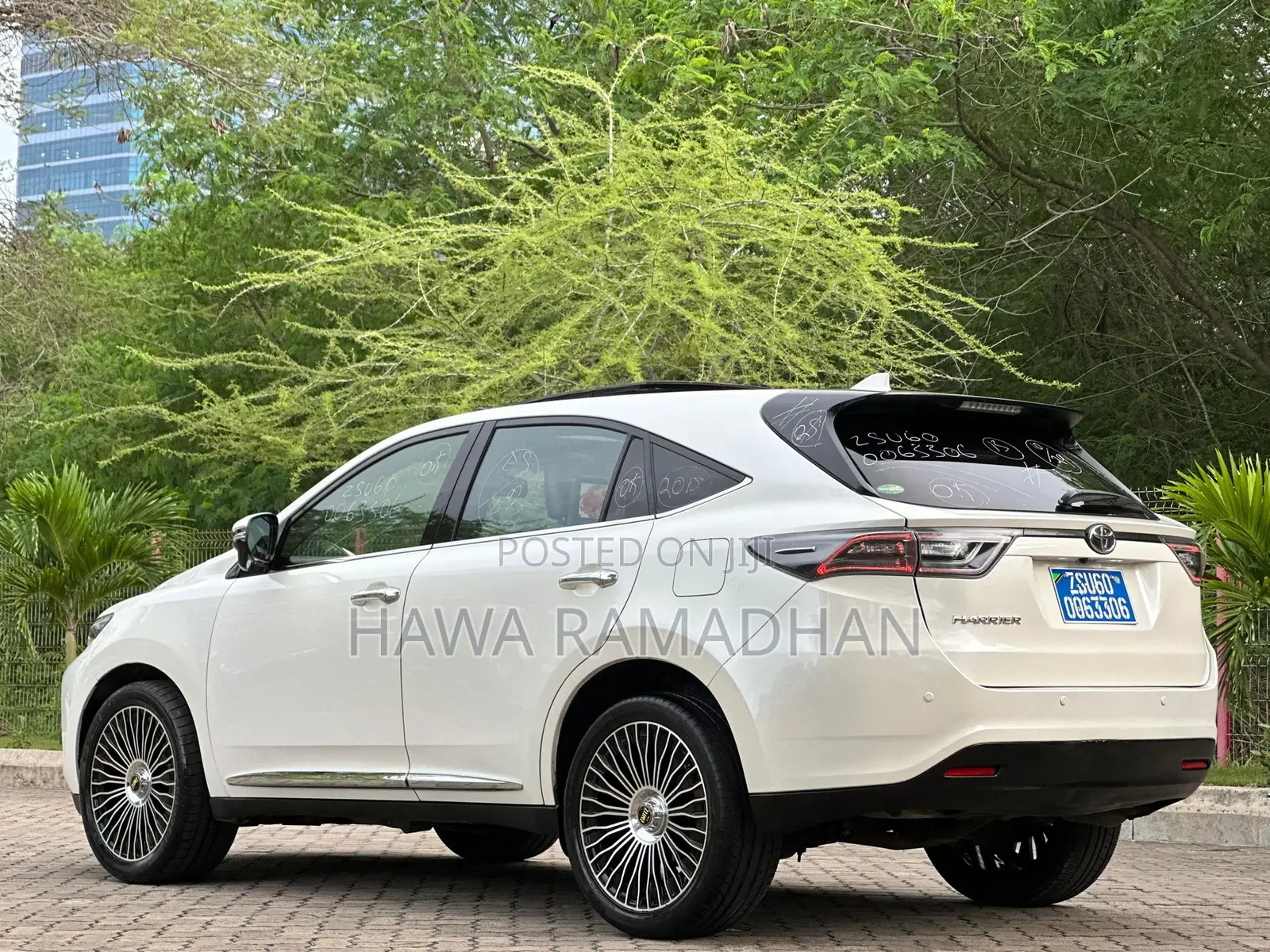 Toyota Harrier 2015 White