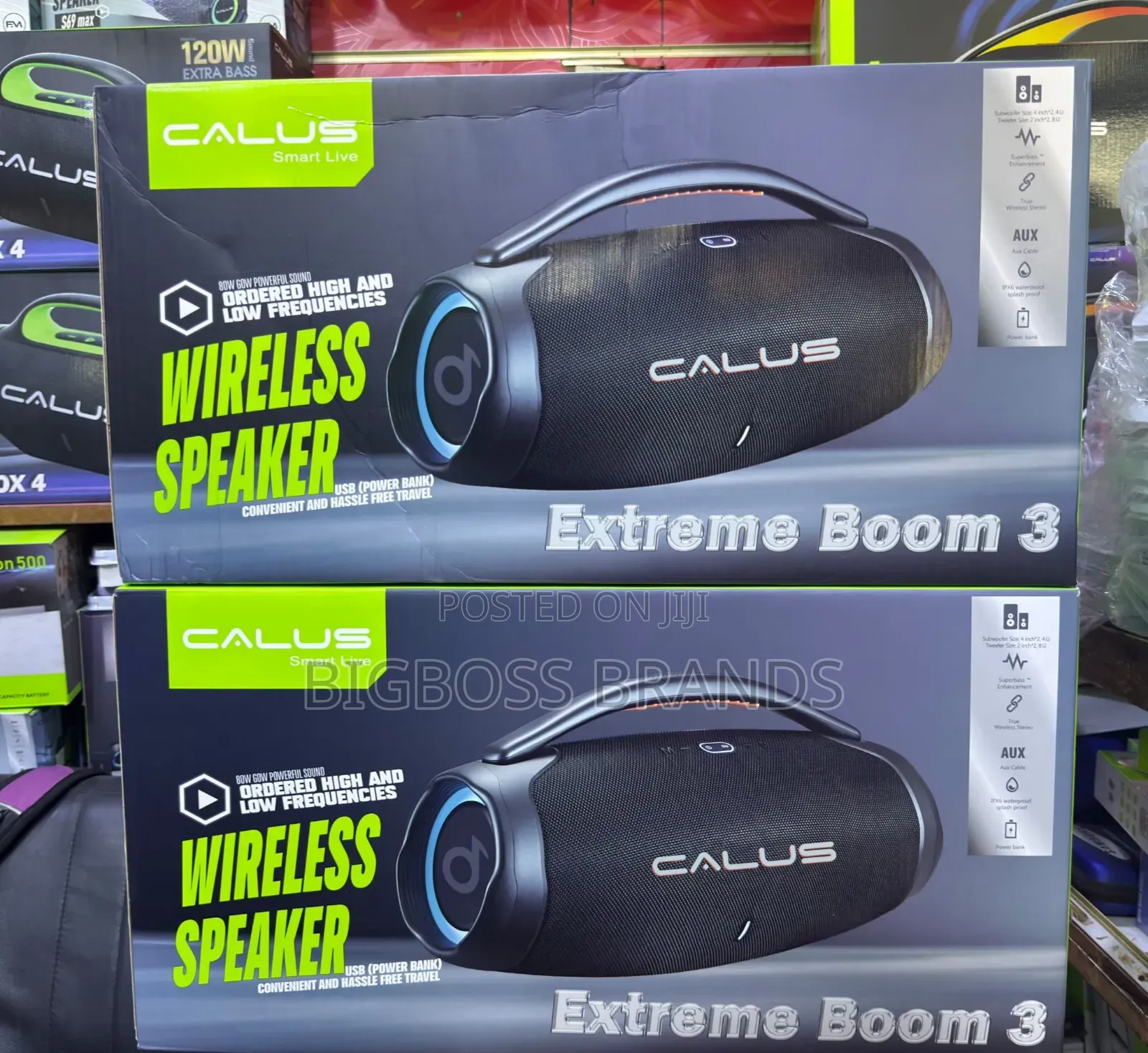 Calus Extreme Boom 3 Wireless Speaker 80w Gow
