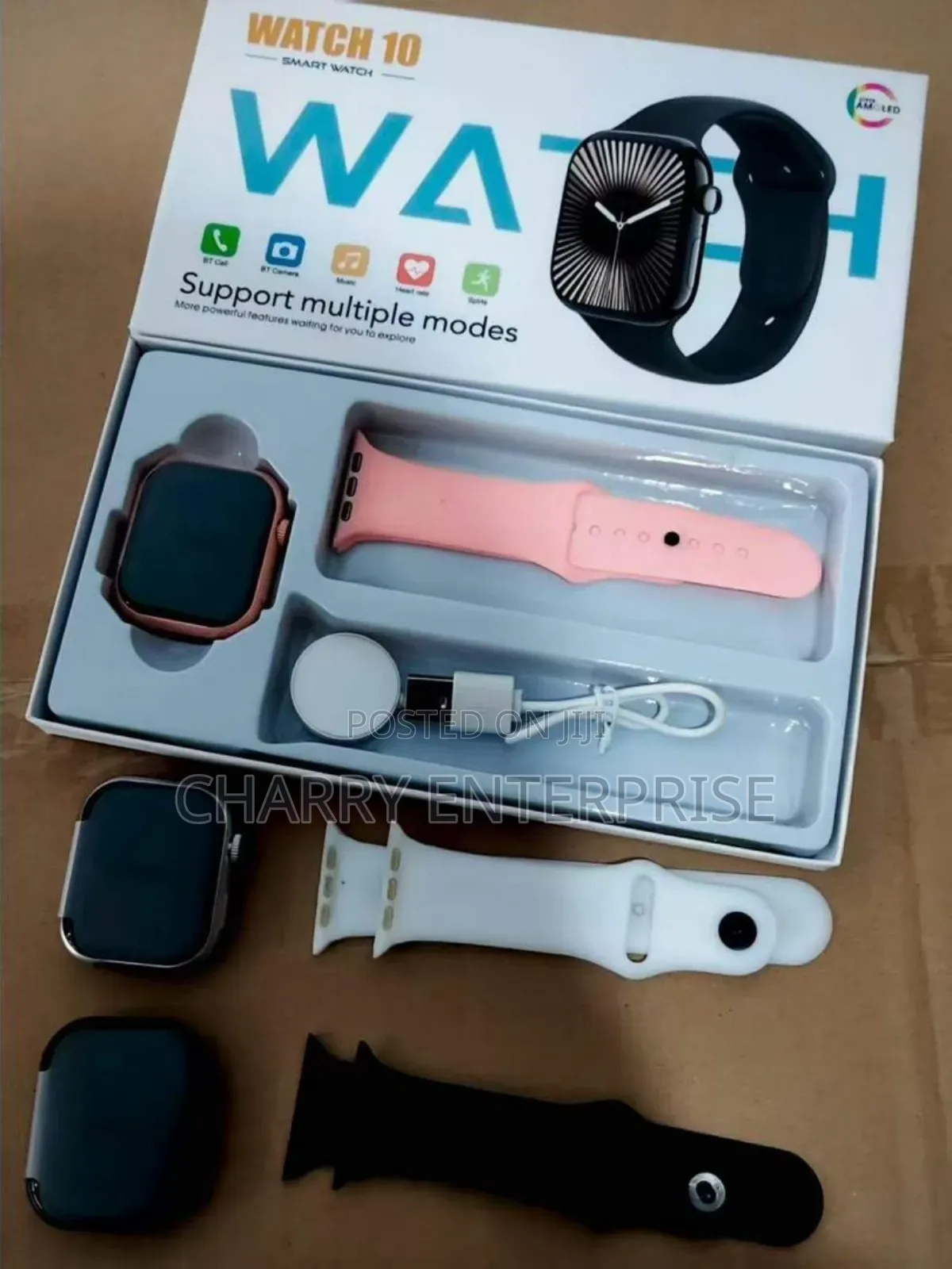 Watch10 Smart Watch Mkanda 1
Call 
Camera 
Sports
Music 
Heart Rate