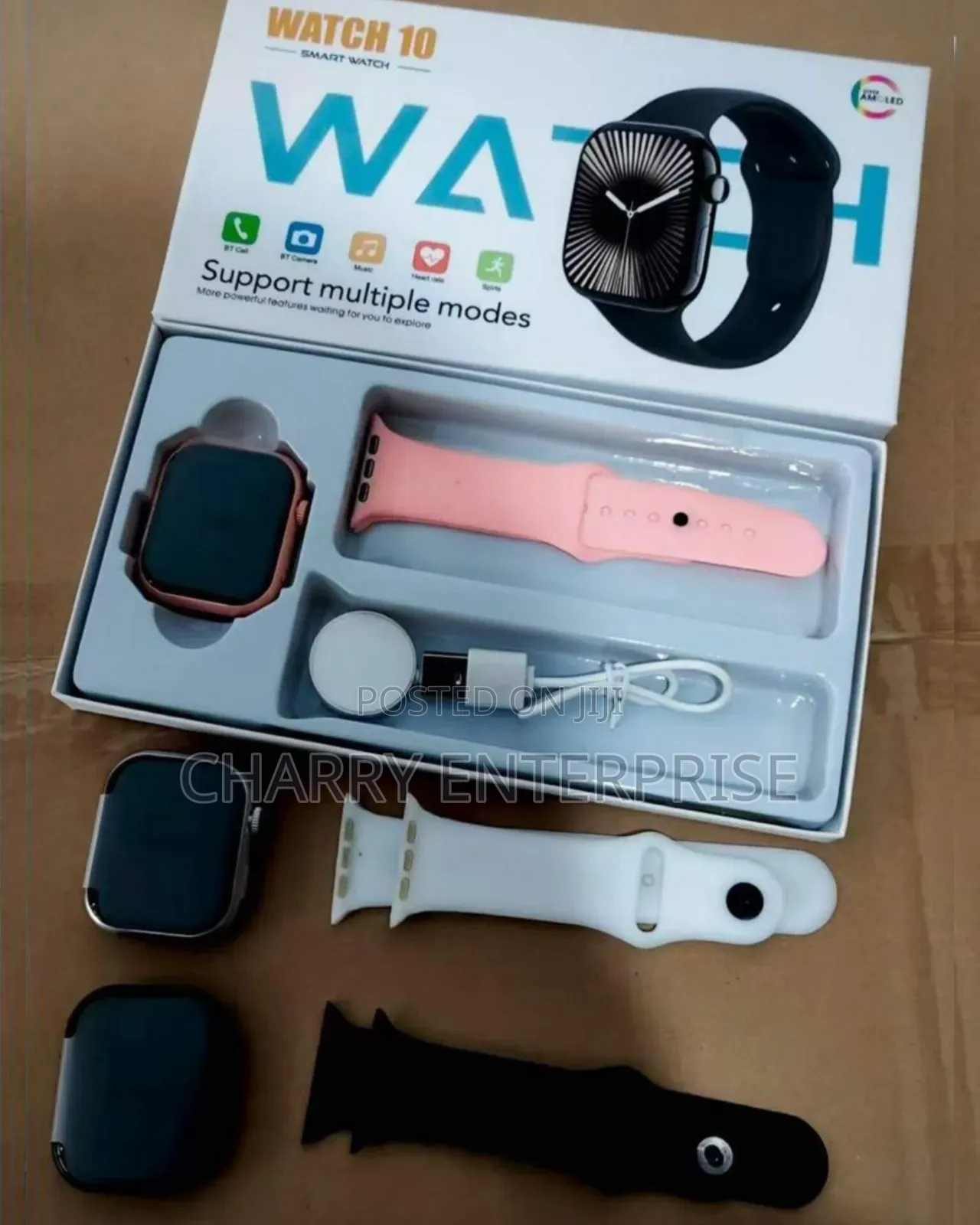 Watch10 Smart Watch Mkanda 1
Call 
Camera 
Sports
Music 
Heart Rate