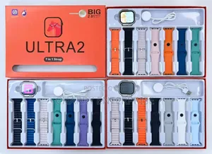 Ultra 2 Smart Watch 7 in 1 
Call
Sports
Heart Rate 7 Straps