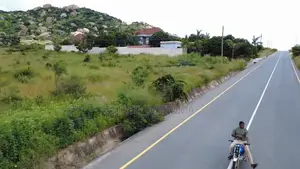 A Prime and Potential Plot First From Tarmac Road Available for Sale