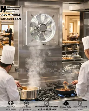 Aluminium Exhaust Fan Available Inch;4,6,10,12.