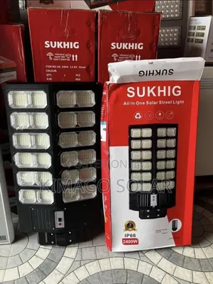 2400w High Brightness Solar Street, No Bills Ever!