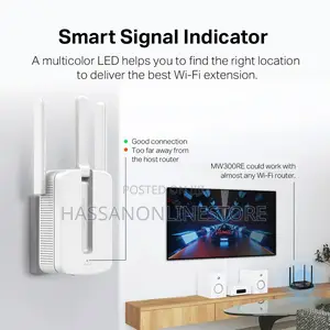 Mercuys Mw300re 300 MBPS Wi-Fi Range Extender