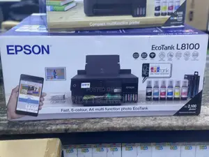 Epson Ecotank L8100 6-Colour A4 Multi-Function Photo Printer.