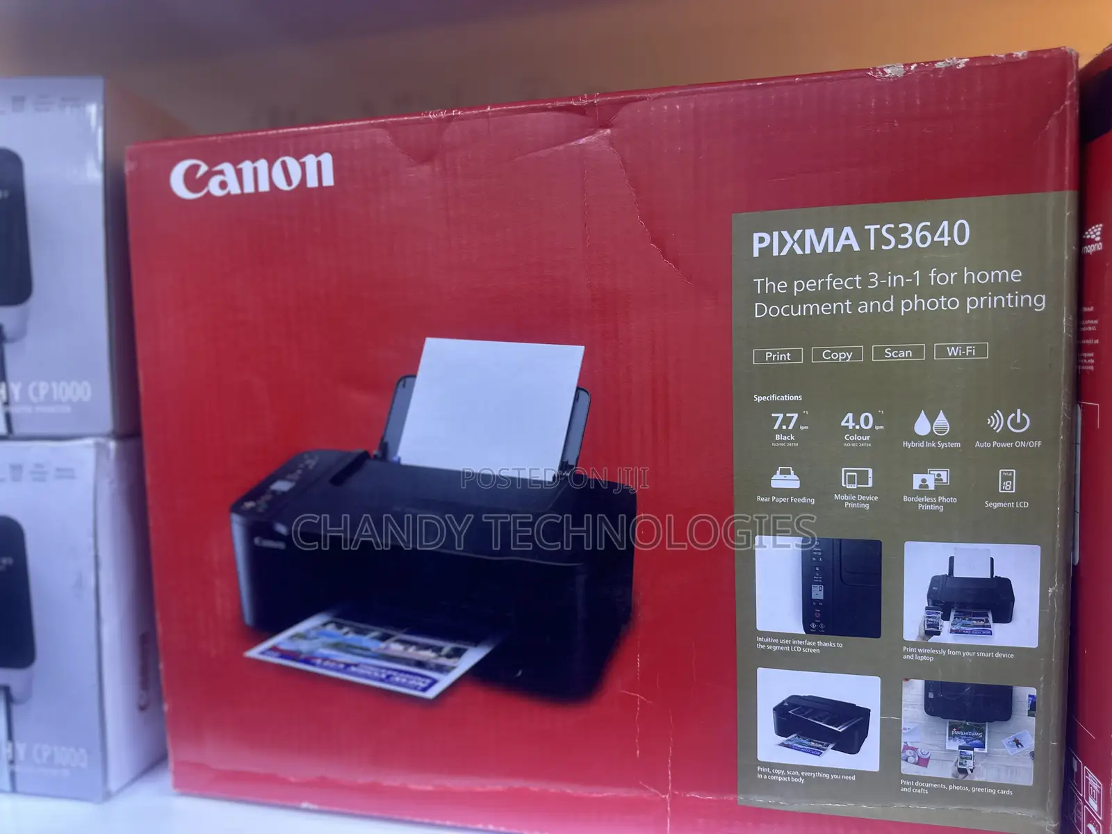 Canon Pixma Ts3640 All-in-One Printer.