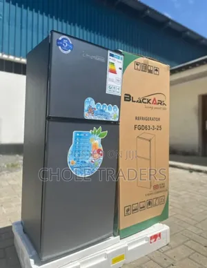 128l Blackark Double Door Fridge / Refrigerator