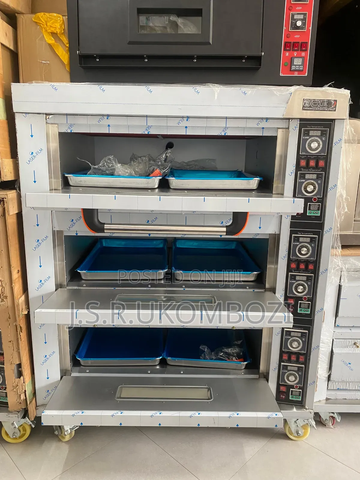 Commercial Oven Deck 3 Trey 6