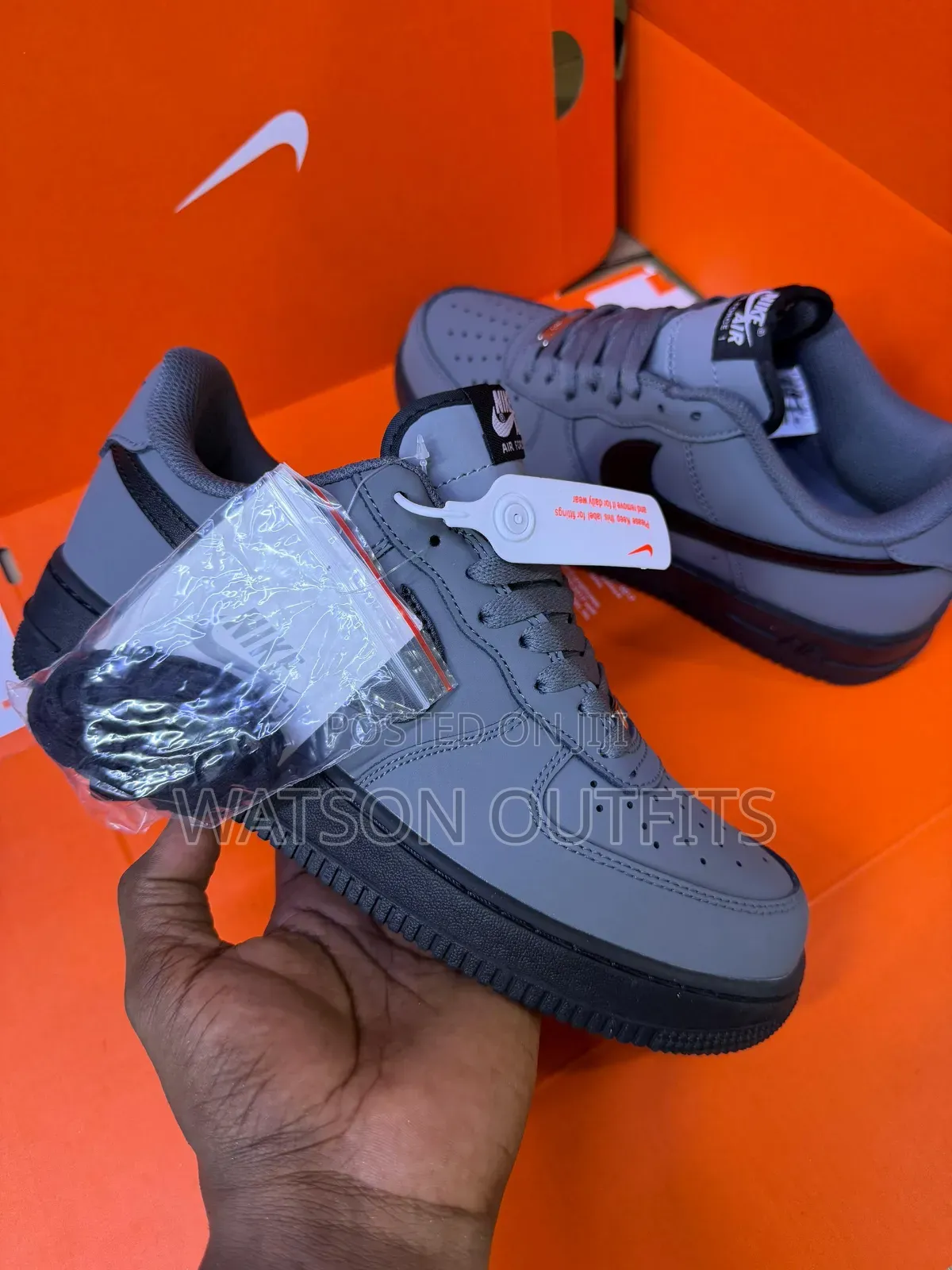 Men's Original Leather Shoes Materials Classic Nike Airforce 1 Branded