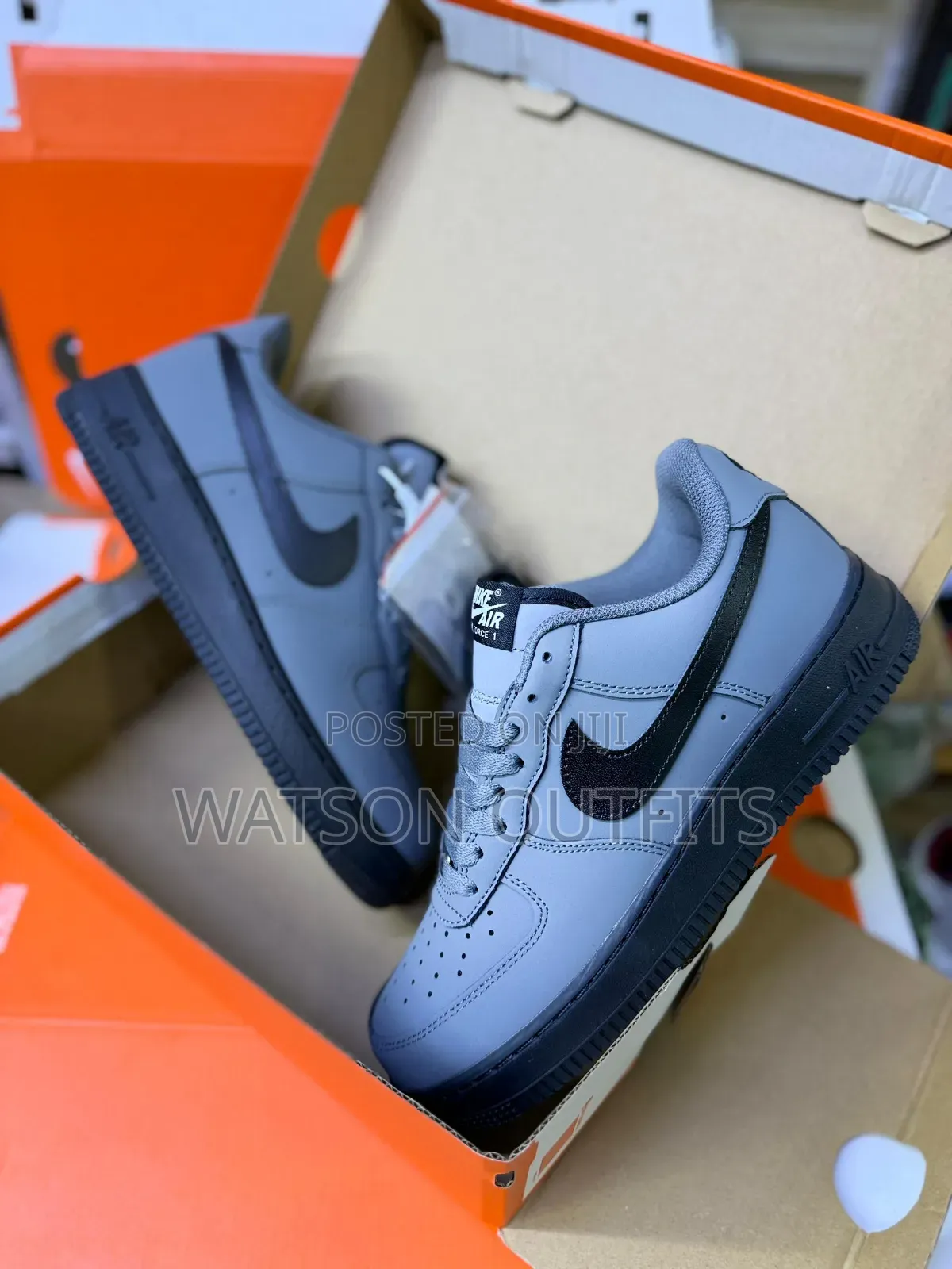 Men's Original Leather Shoes Materials Classic Nike Airforce 1 Branded