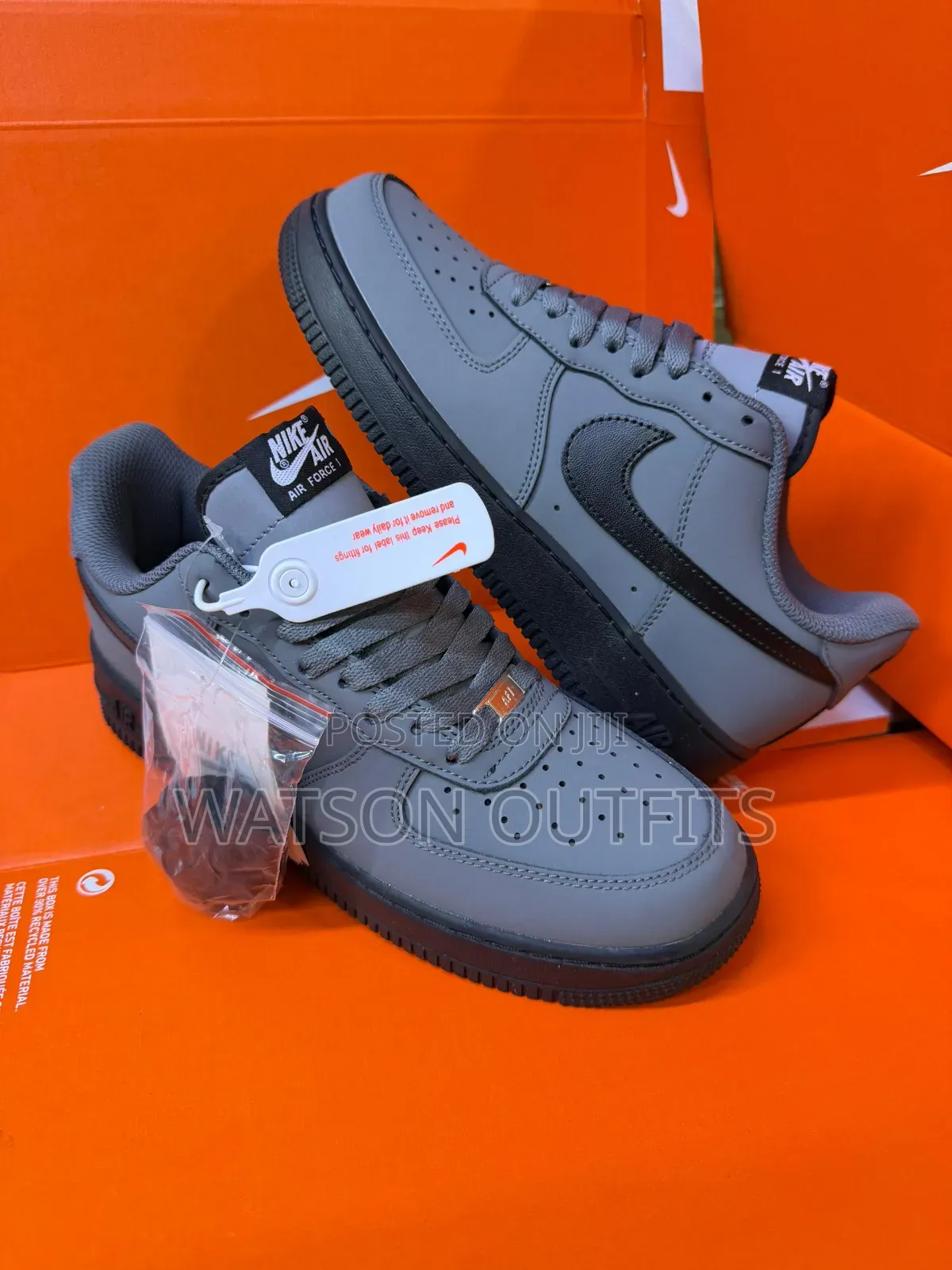 Men's Original Leather Shoes Materials Classic Nike Airforce 1 Branded