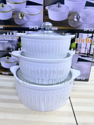 3pcs Ceramic Serving Bowls