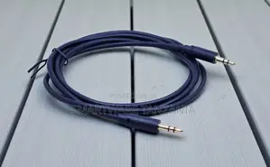 3.5mm Aux Male To Male Audio Cable Gold Plated Stereo Cord
