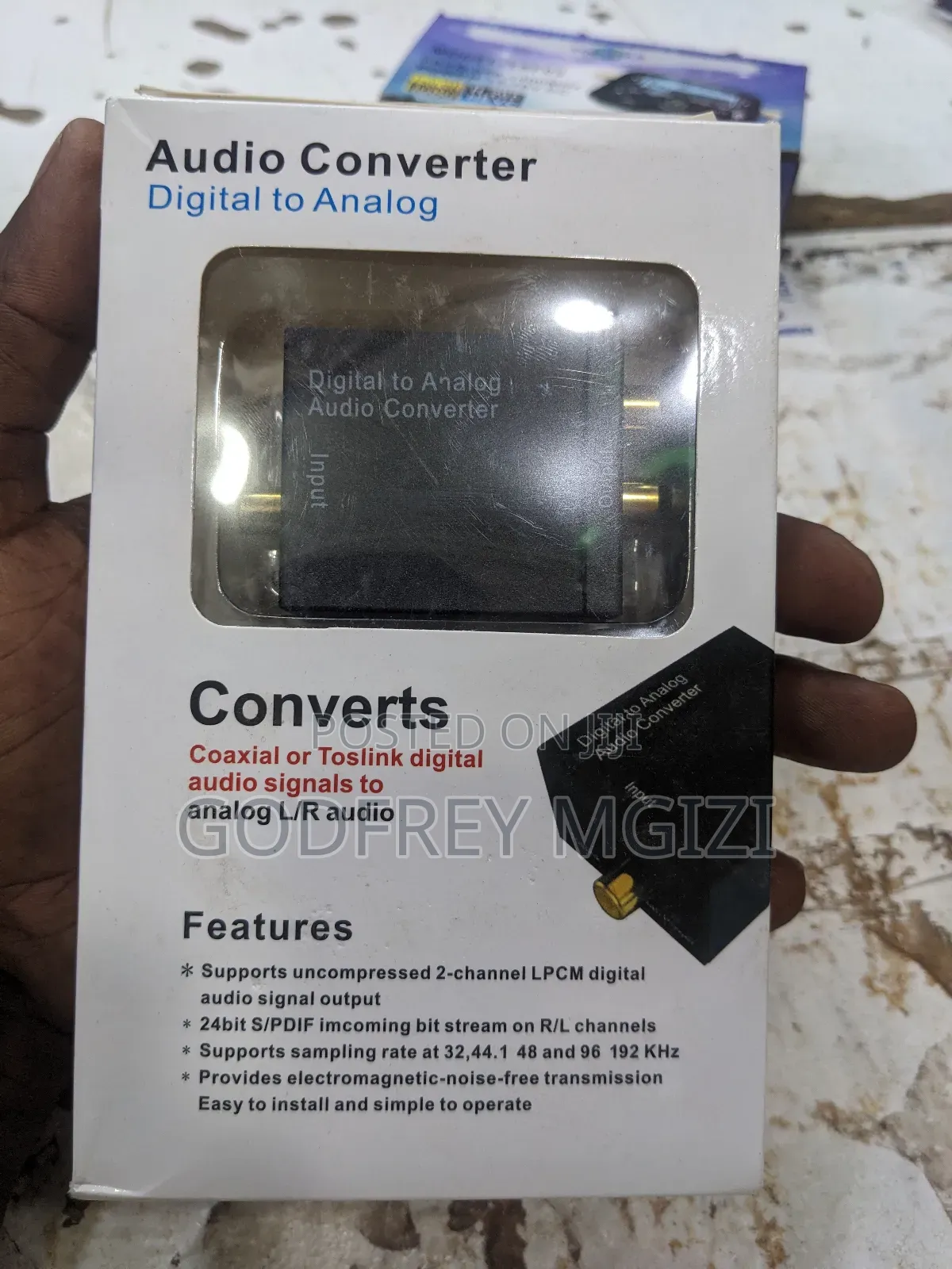 Audio Converter Digital to Analog