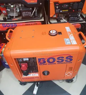 Boss Silent Diesel Generetor 6.6kva Bde6500