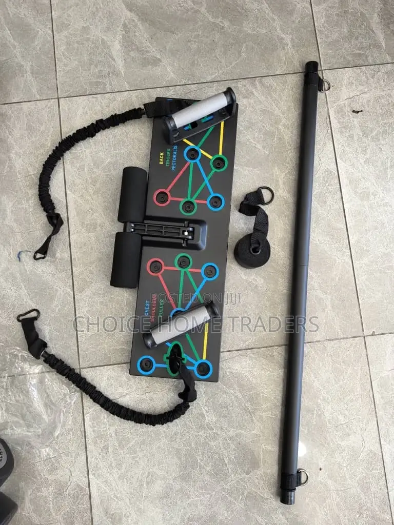 3 In1 Pushup Board With Situp and Stick