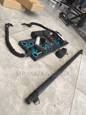 Push-Up Board and Resistance Band