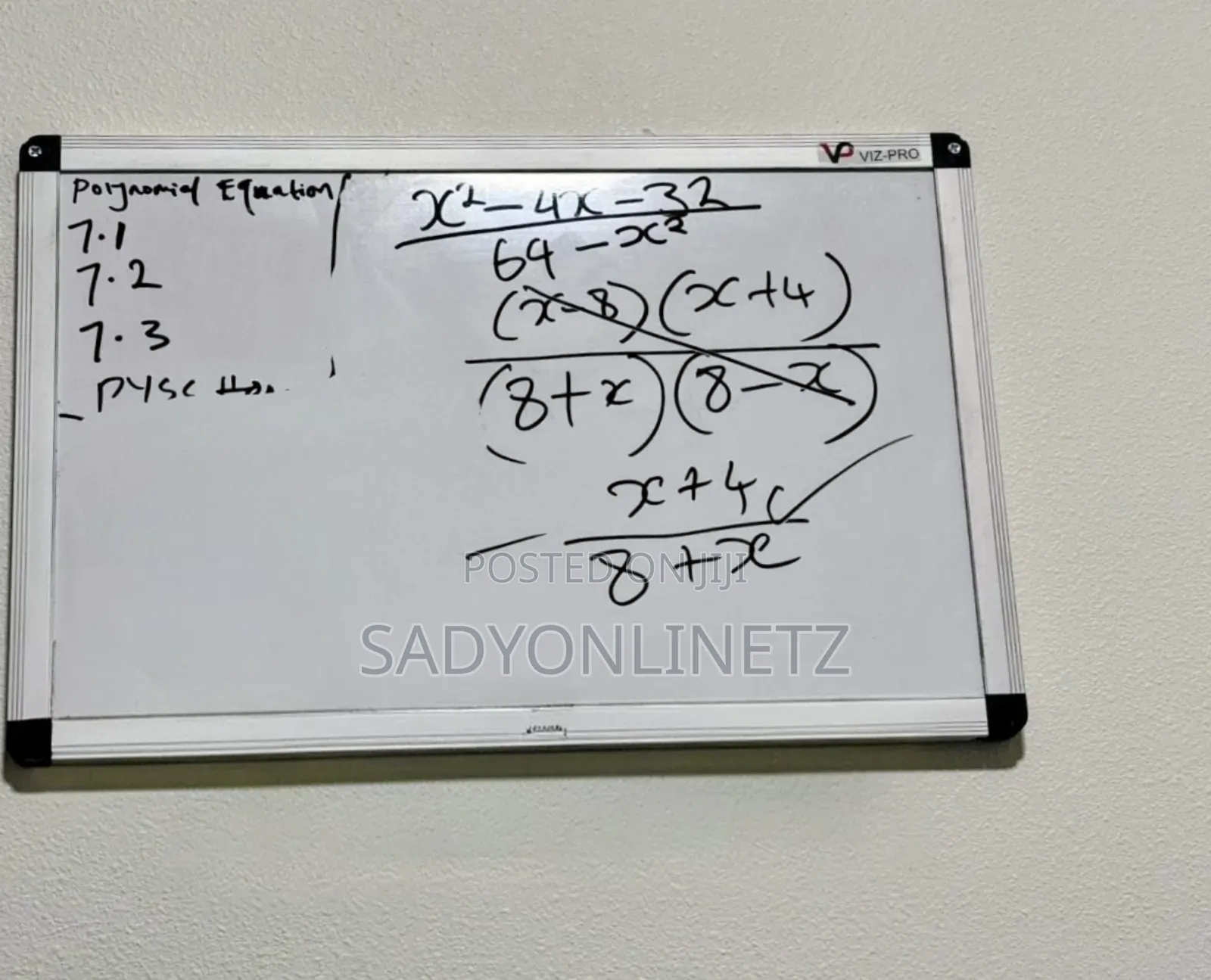 Whiteboard 50x70cm