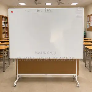120x180 Cm Whiteboard With Stand