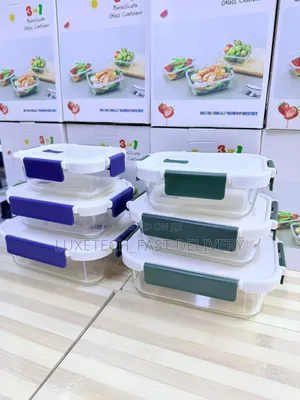 Borosilicate Glass Food Storage Containers