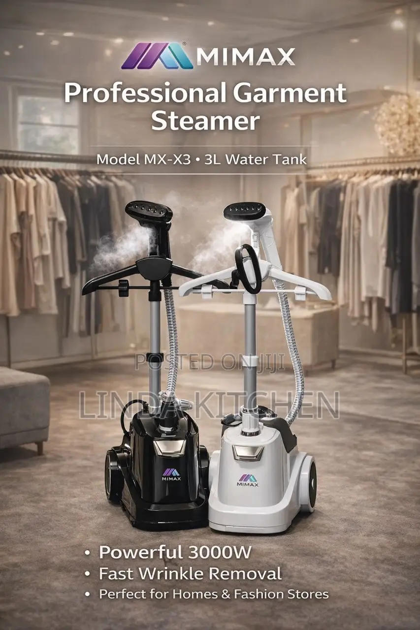 Mimax Professional Garment Steamer 3lts