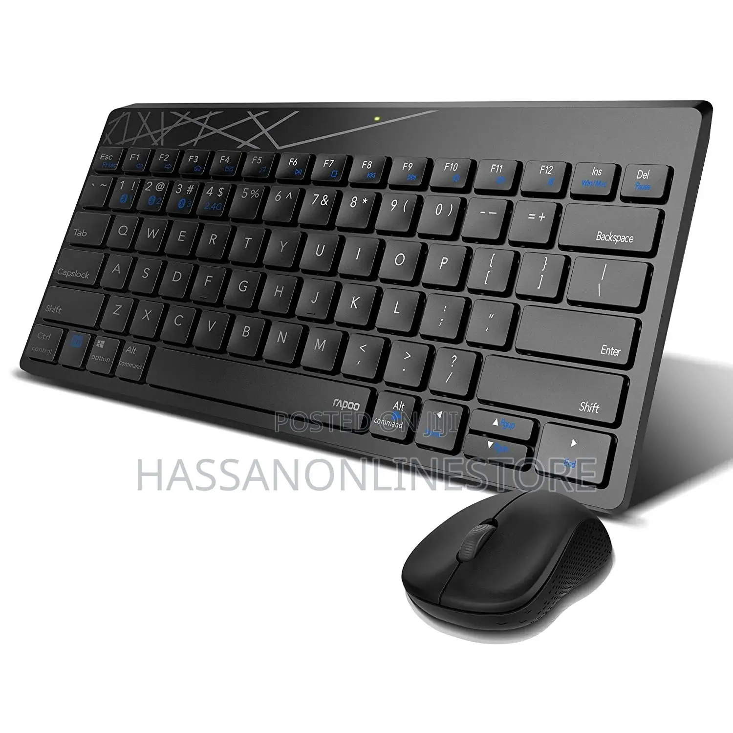 Rapoo 8000m Multi-Mode Wireless Keyboard Set