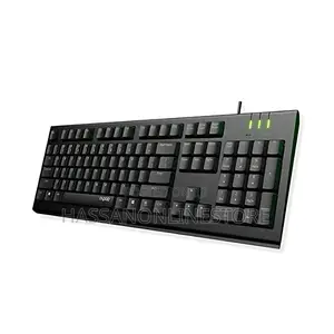 Rapoo Nk1900 Wired Usb Keyboard - Black