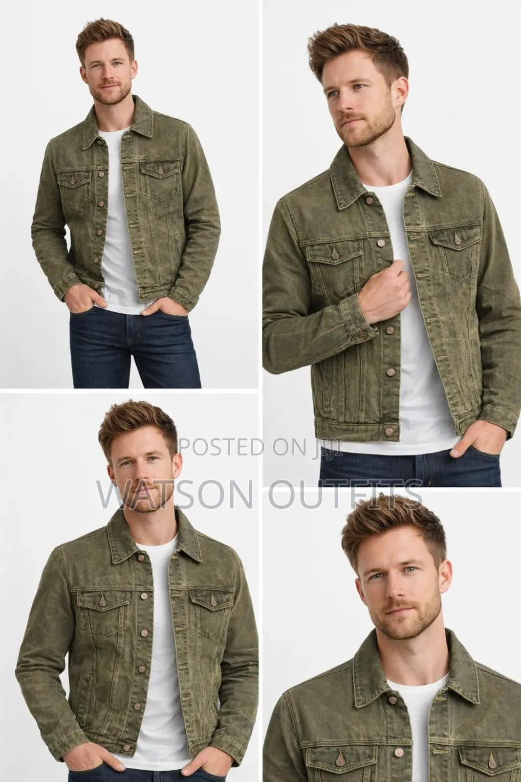 Denim Coats or Jackets Brand New Materials Quality
