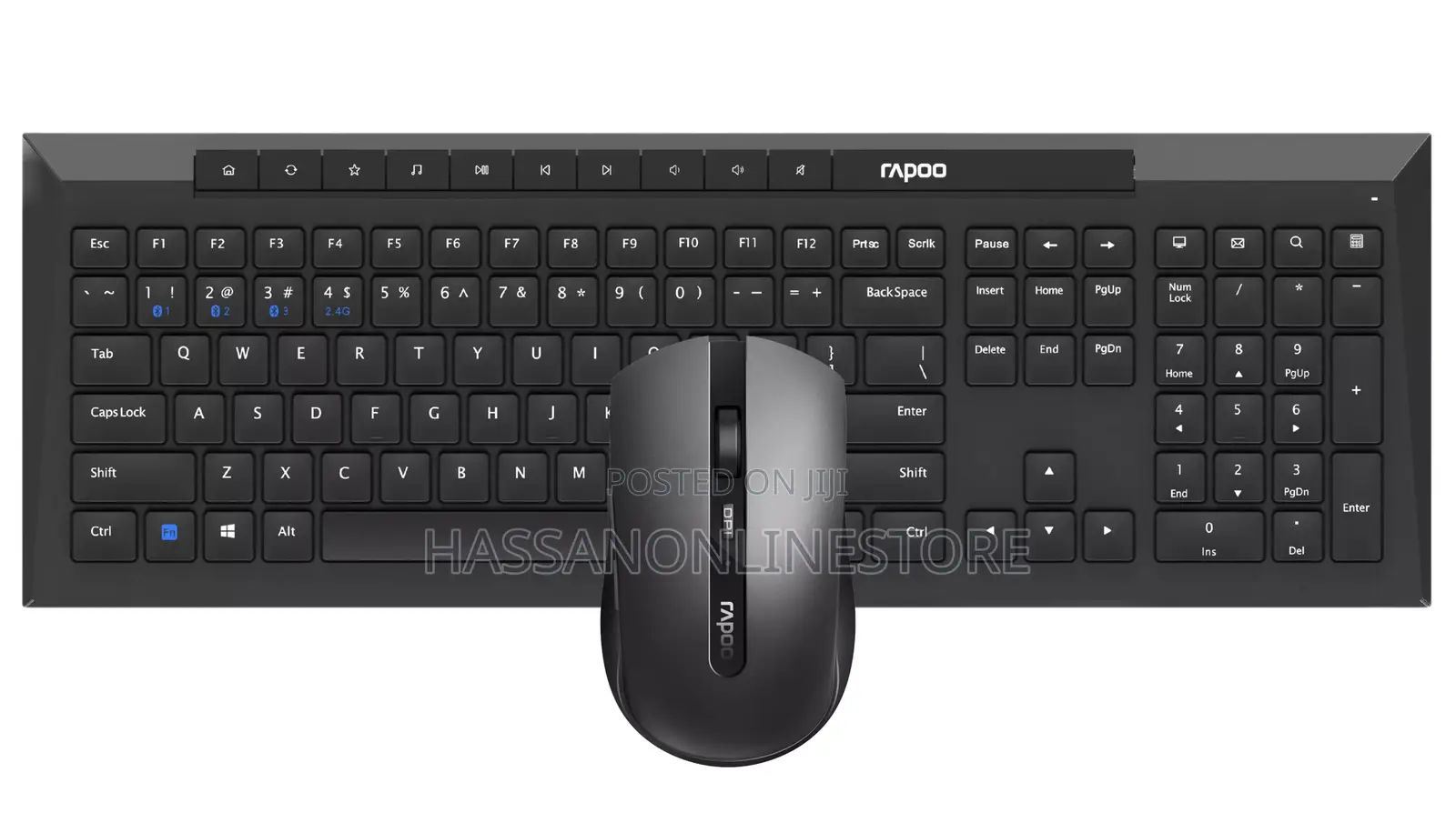 Rapoo 8210m Multi-Mode Wireless Desktop Set