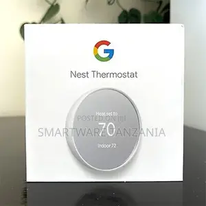 Google Nest Thermostat Fog Wi-Fi Smart Thermostat, Sealed