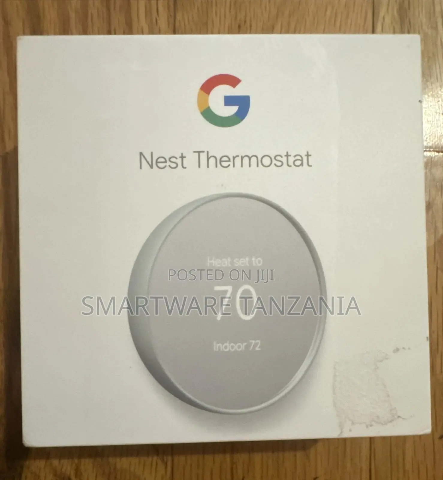 Google Nest Smart Thermostat Wi-Fi Energy Saving Home Control System