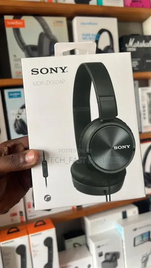 Sony MDR-Zx310ap Wired on-Ear Folding Headphones