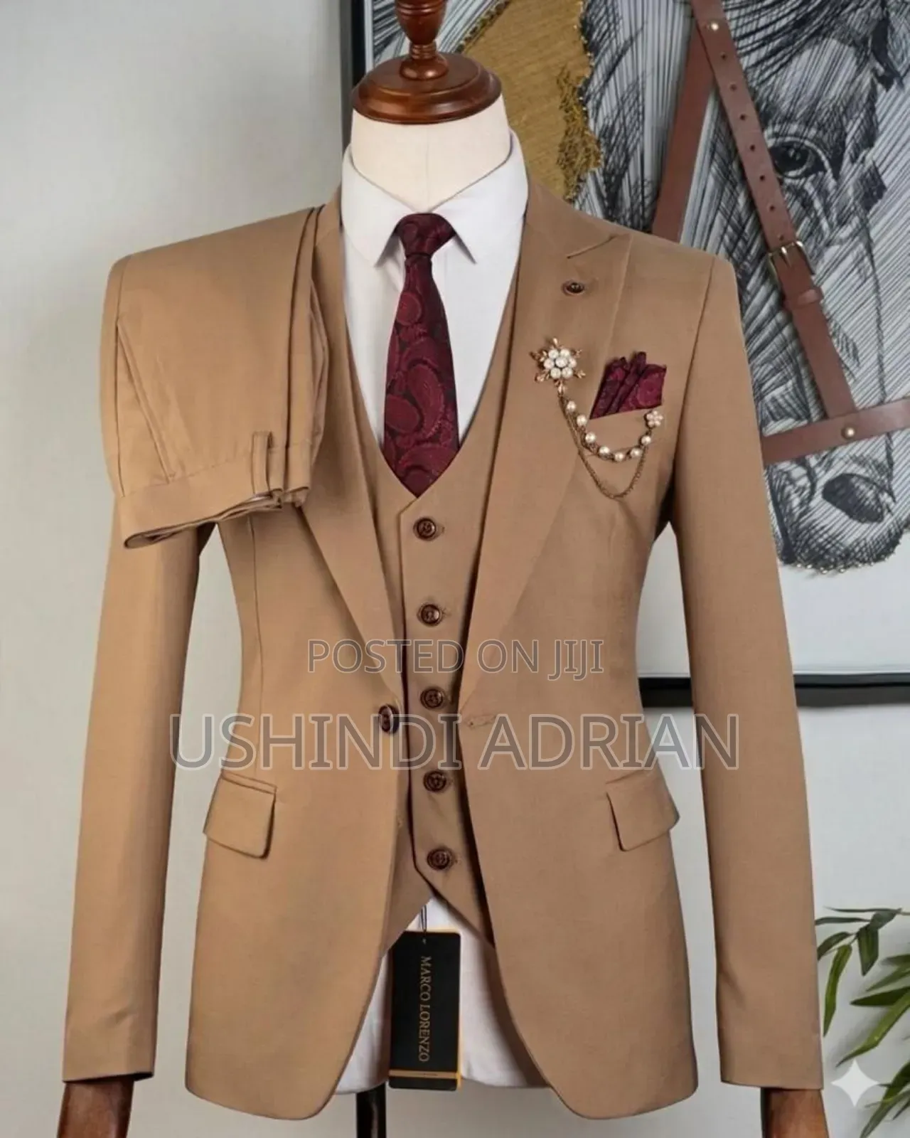 ‎Suti Ya Mwanaume Wa Kiwango Cha Juu–High Level Suit