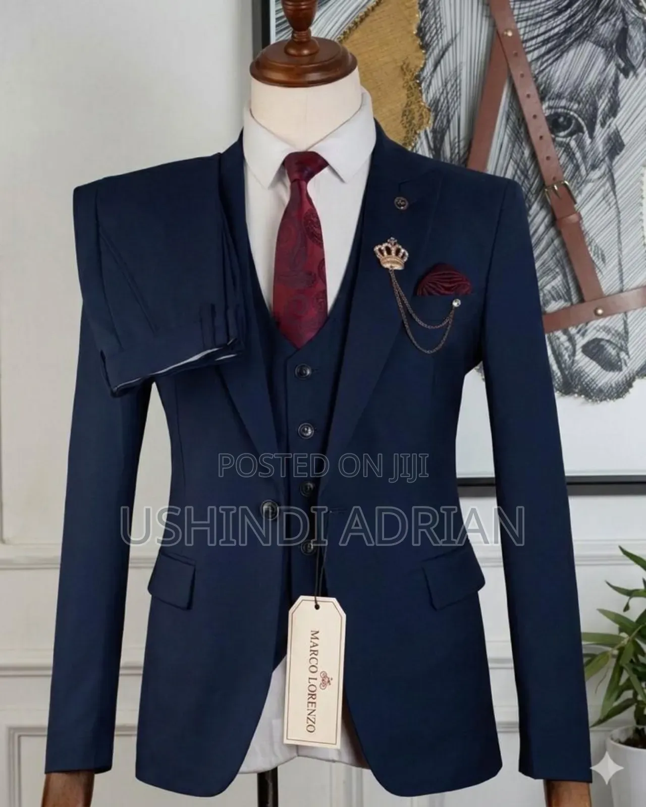 ‎Suti Ya Mwanaume Wa Kiwango Cha Juu–High Level Suit
