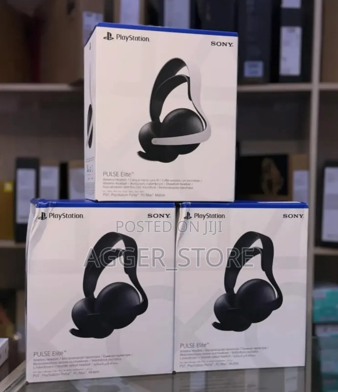 Ps5 Pulse Elite Headset Black/White
